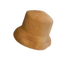 Betmar New York Paper Polyester Woven Sun Hat Stylish Packable Design